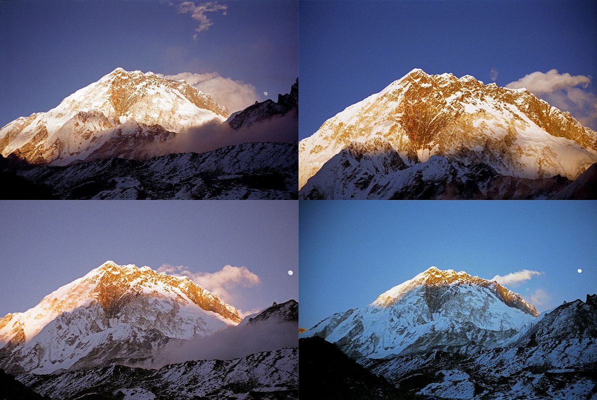 22 Nuptse Sunset From Lobuche